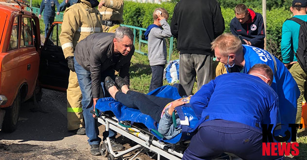 Водитель «Фольксвагена» не виноват, но в «Москвиче» трое пострадавших